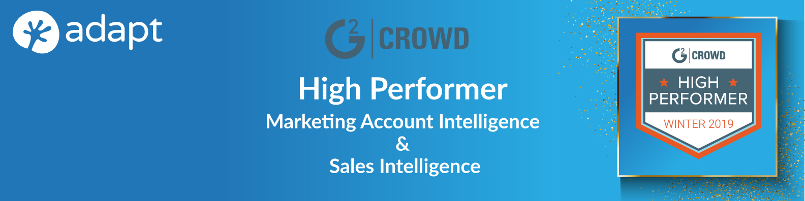 Adapt - High Performer in Marketing Account Intelligence & Sales Intelligence Software - Adapt.io