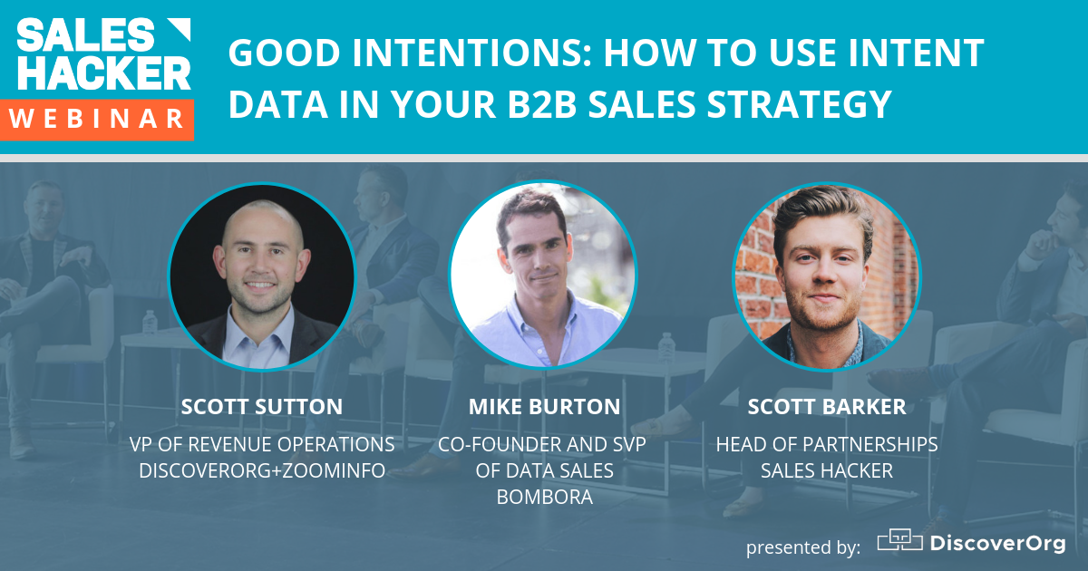 Good INTENTions: How to Use Intent Data in your B2B Sales Strategy