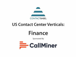 ContactBabel US Contact Center Vertical Market Report: Finance