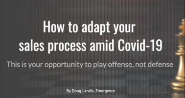 During an economic downturn, B2B buyers actually rely on salespeople even more