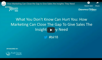 How Marketing Can Close the Gap to Give Sales the Insights They Need