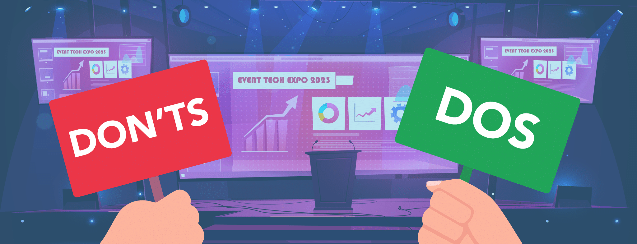 Avoid these 15 mistakes for a successful hybrid event 