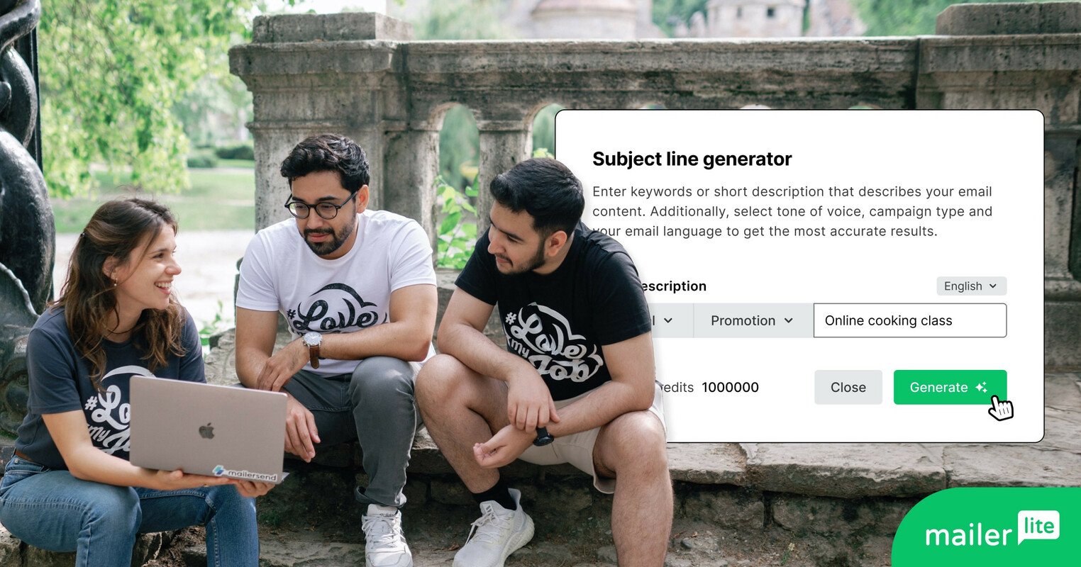New AI subject line generator makes a big first impression