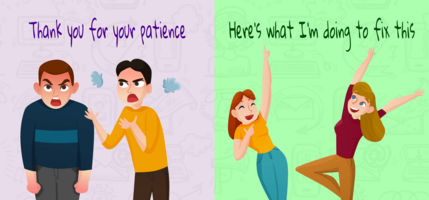 Customers Hate "Thank You For Your Patience" - 8 Better Options