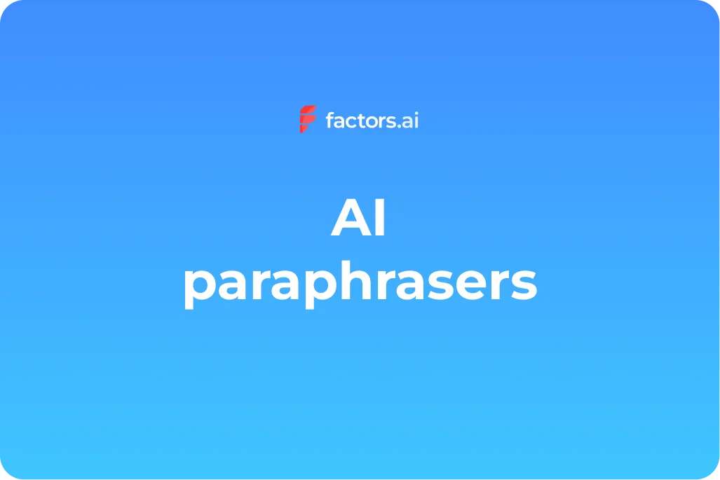 AI Paraphrasers To Improve Marketing Content