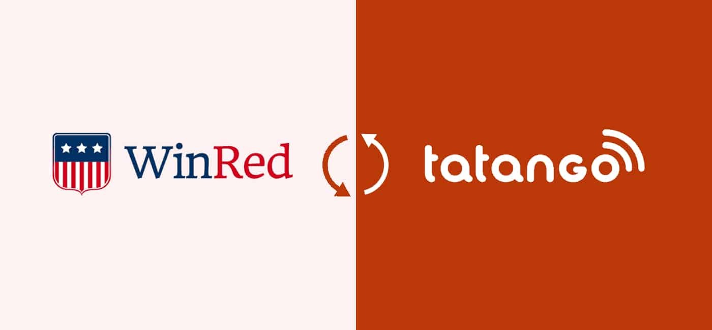Political Fundraising with WinRed and Tatango