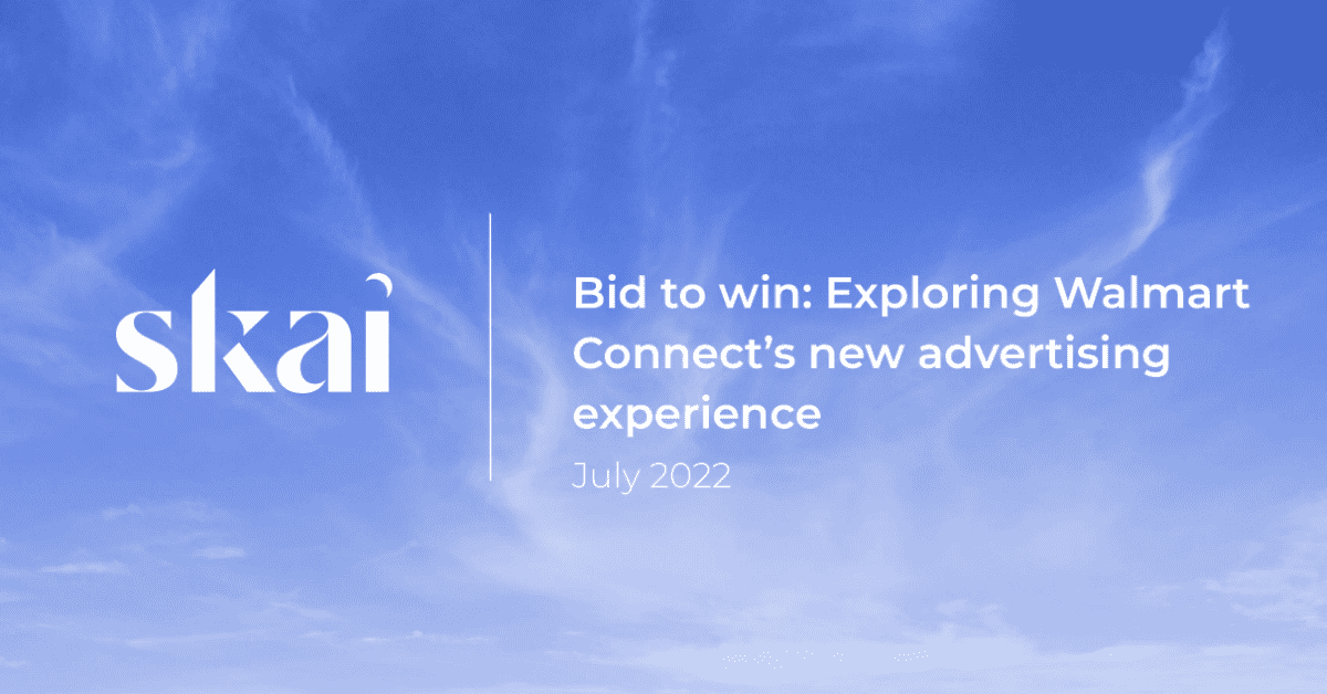 [WATCH] Bid To Win: Exploring Walmart Connect's New Advertising Experience 