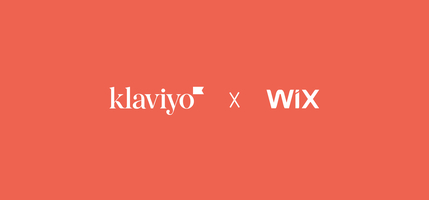 Introducing Klaviyo's Wix Partnership: In a single click, bring Klaviyo's email and SMS marketing power to your Wix store