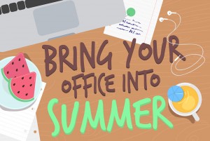 How to Enjoy Summer in the Office (Infographic)