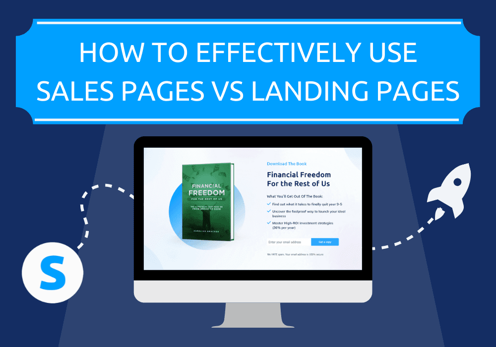How to Effectively Use Sales Pages vs Landing Pages - Complete Guide