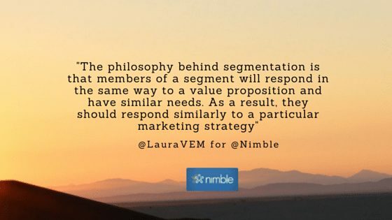 Using Segmentation to Fuel Organic Growth | Nimble Blog