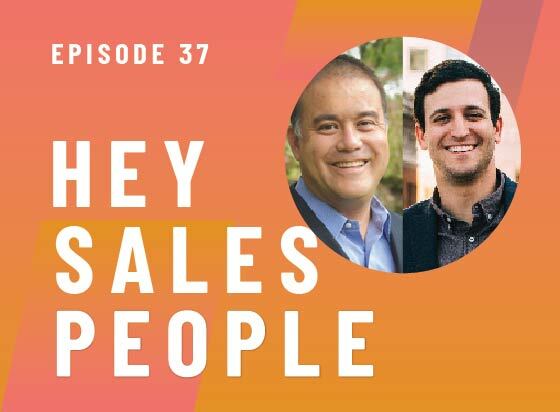 Getting Creative with Prospecting {Hey Salespeople Podcast}