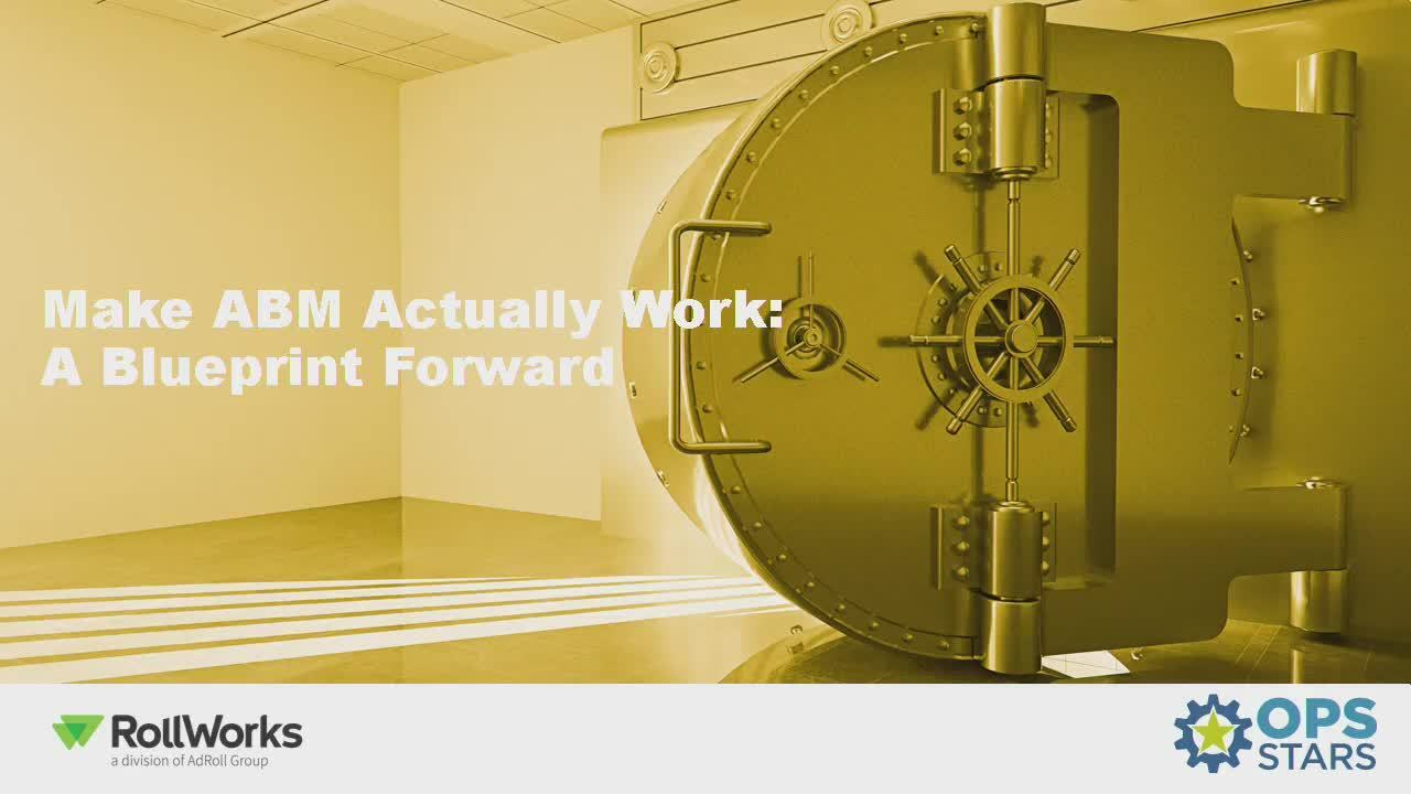 Make ABM Actually Work: A Blueprint Forward