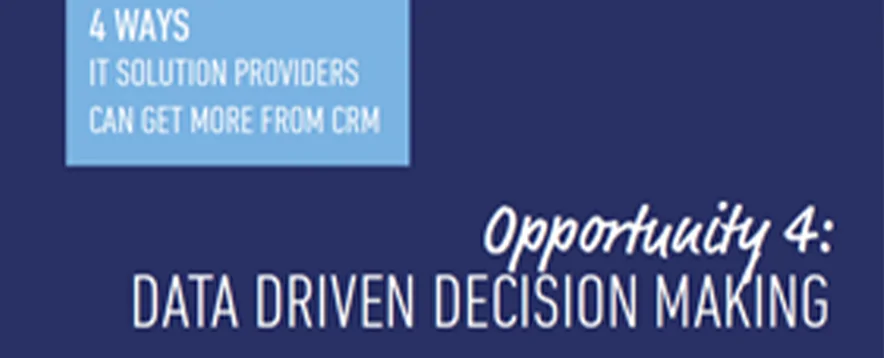 CRM for IT: Make Better Decisions - Workbooks CRM