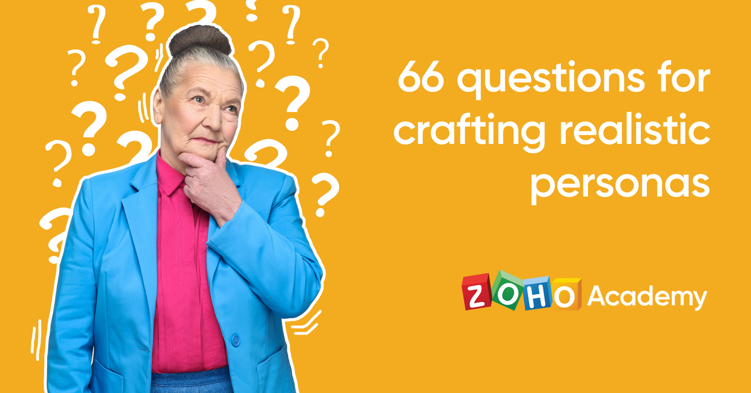Customer Personas: 66 Questions to Help | Zoho Academy
