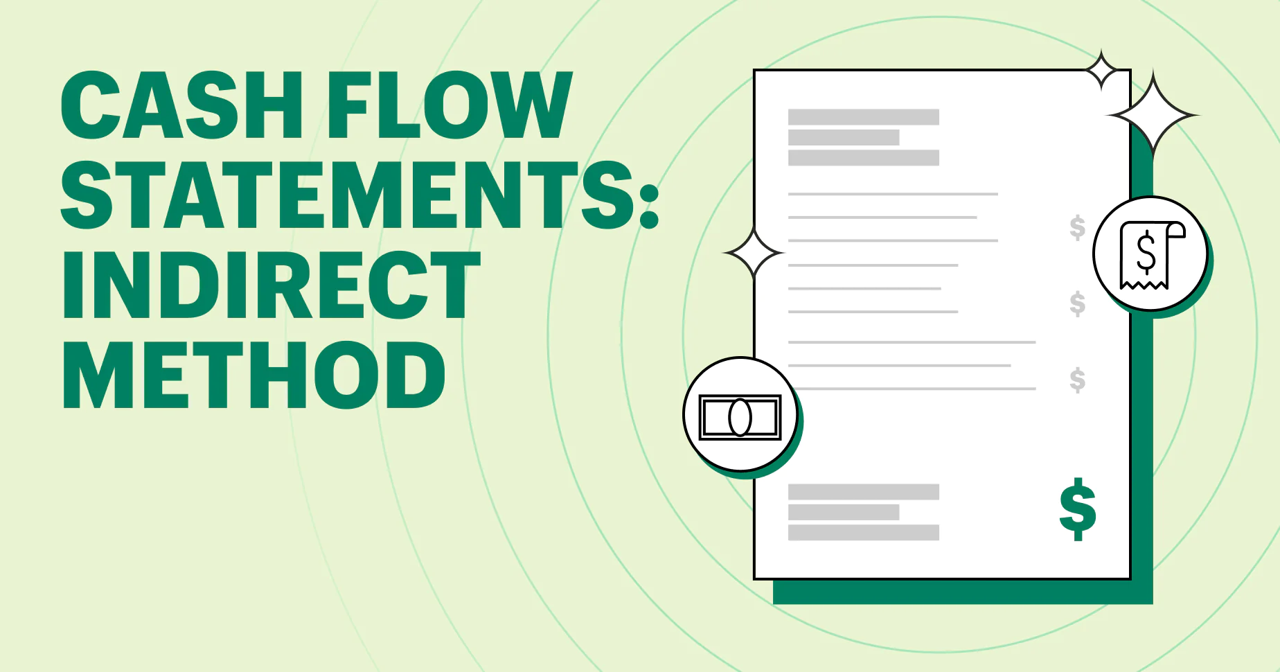 How To Use the Indirect Method for Cash Flow Statements