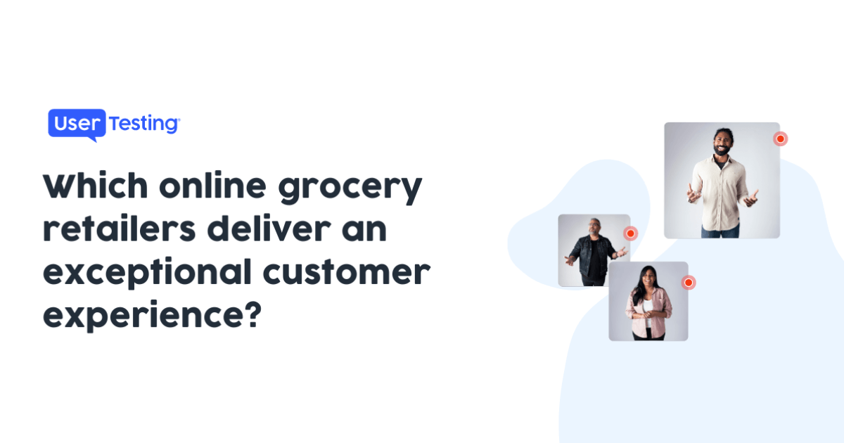 Which online grocery retailers deliver an exceptional customer experience?