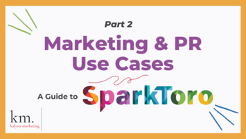 Marketing, PR, And Other Use Cases for SparkToro