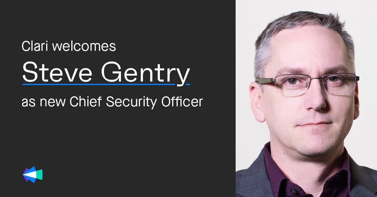 Introducing: Chief Security Officer Steve Gentry