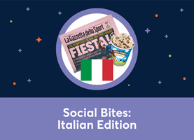 Social Bites: Italian Edition