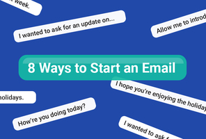 What are the Best Ways to Start an Email?