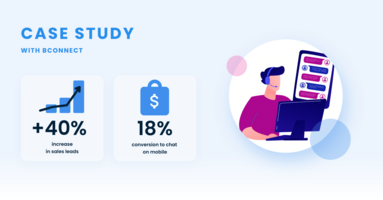 Bconnect increased clients' sales leads by 25% with Smartsupp