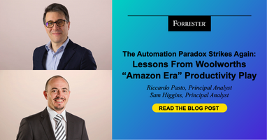 The Automation Paradox Strikes Again: Lessons From Woolworths "Amazon Era" Productivity Play