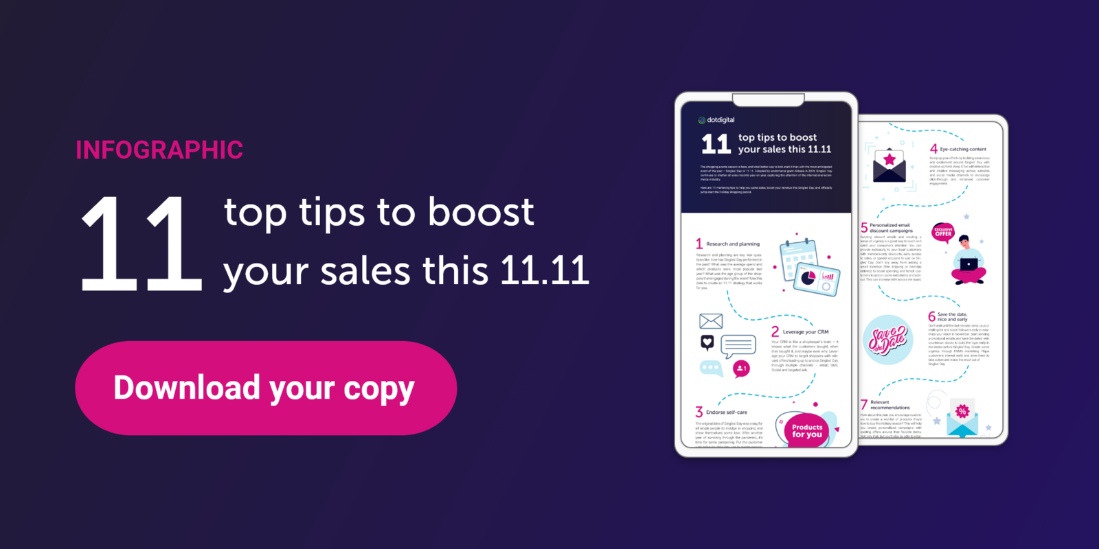 dotdigital | 11 top tips to boost your sales this 11.11