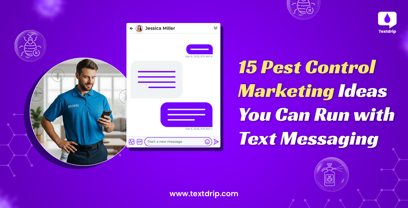 15 Pest Control Marketing Ideas You Can Run with Text Messaging
