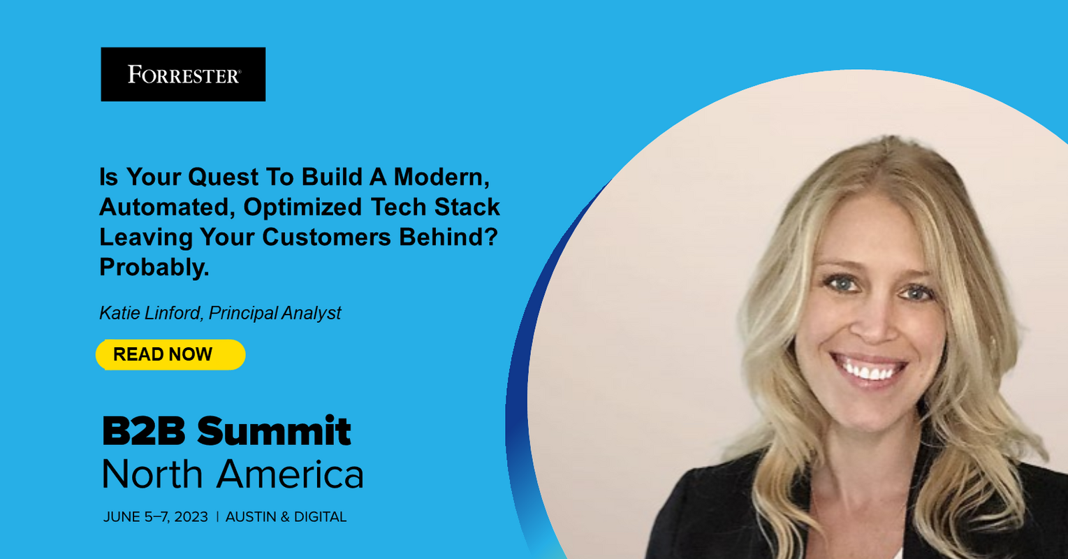 Is Your Quest To Build A Modern, Automated, Optimized Tech Stack Leaving Your Customers Behind? Probably.