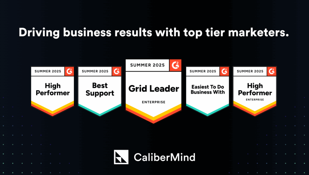 CaliberMind Named G2 Leader in Enterprise Attribution Software: What It Means for You