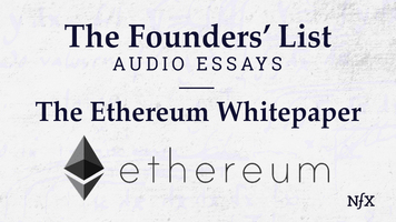 The Founders' List: The Ethereum Whitepaper