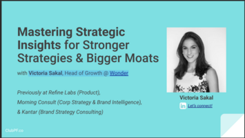 Mastering Strategic Insights for Stronger Strategies & Bigger Moats.