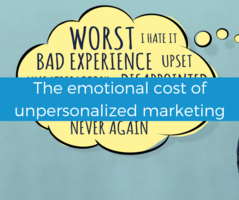 The emotional cost of unpersonalized marketing | Lytics Decision Engine CDP for Marketers