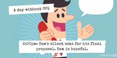 A day in the life of a salesperson without CPQ