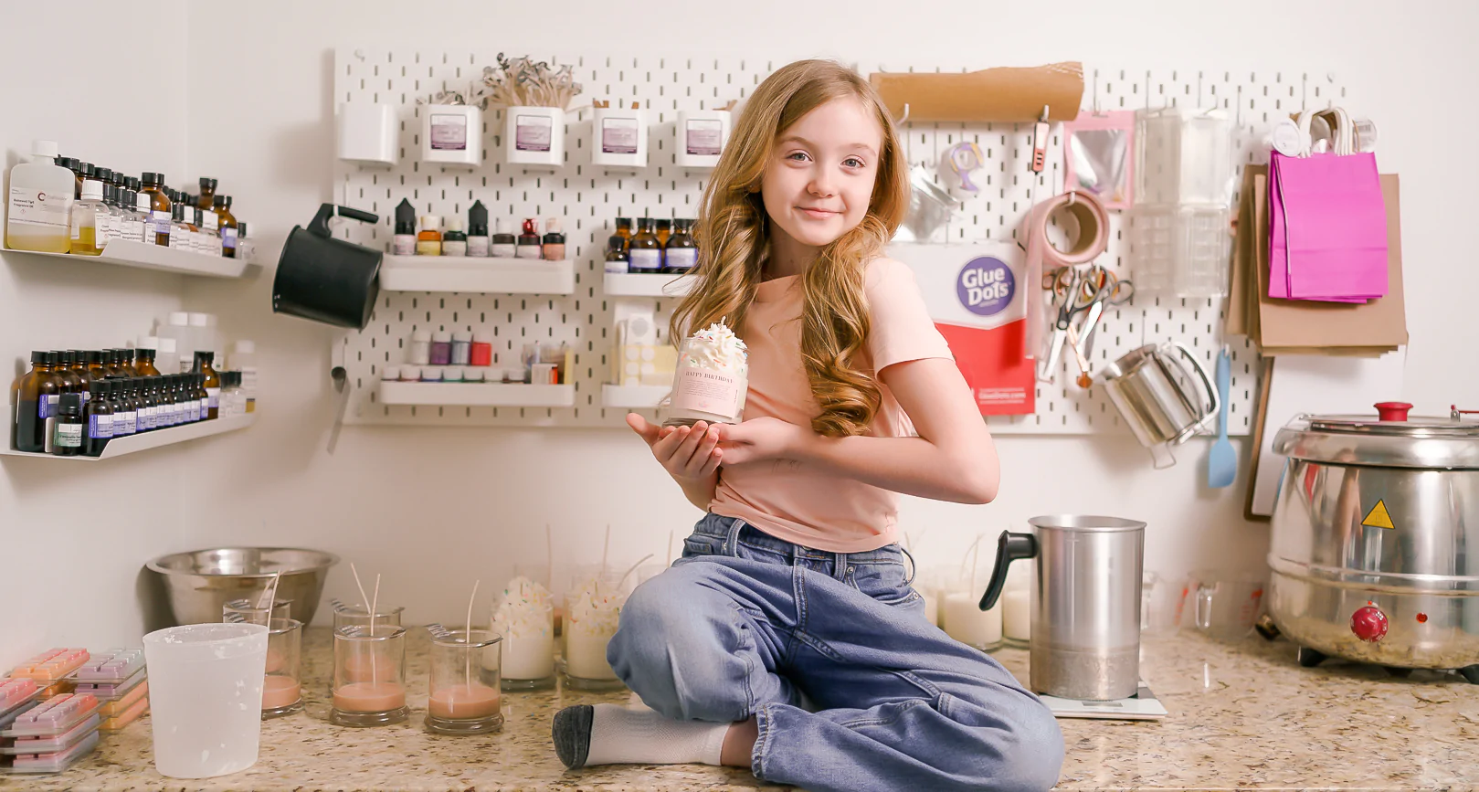 Talking Shop With the 9-Year-Old Founder of a Kid-Powered Candle Business