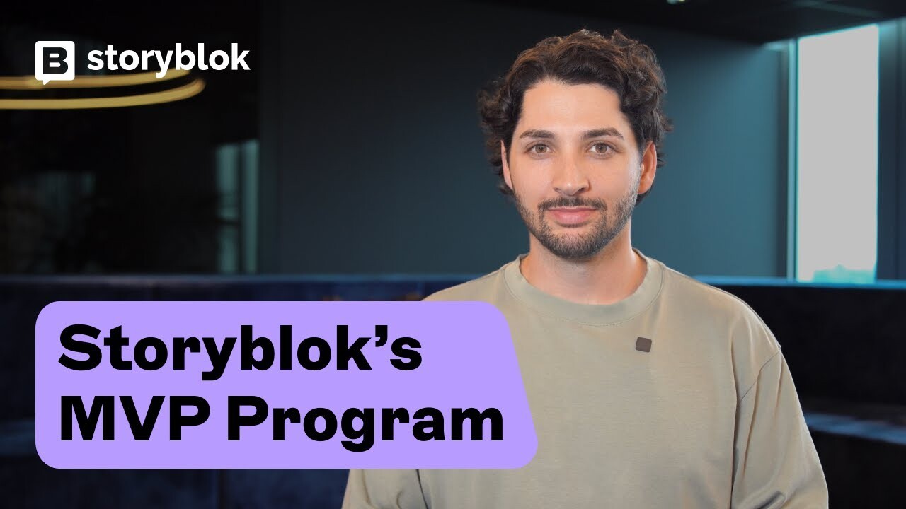 Storyblok's MVP Program