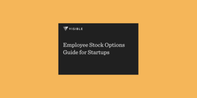 Employee Stock Options Guide for Startups