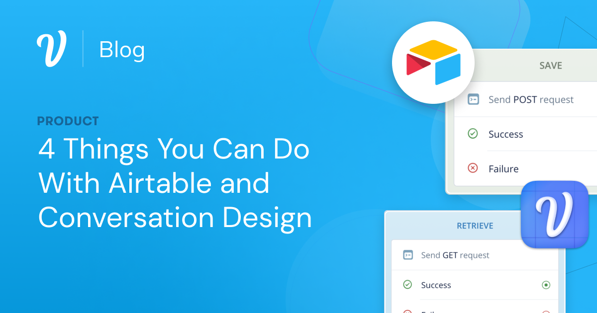 4 things you can do with Airtable and conversation design