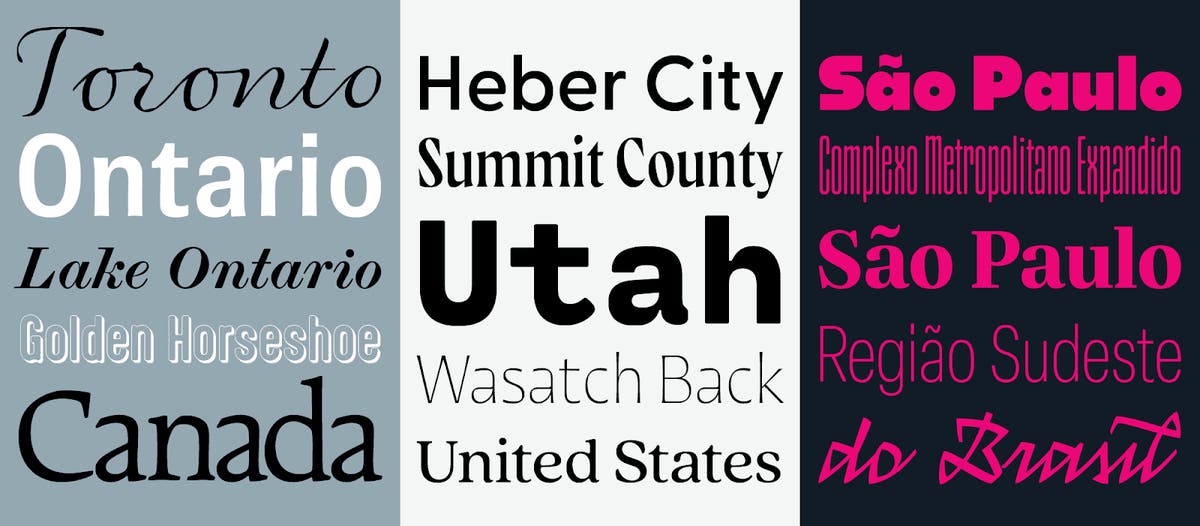 Fresh new foundries and fonts from the Americas, and Hidden Treasures revisited | Adobe Blog