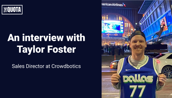 An Interview with Taylor Foster, Sales Director at an app development company