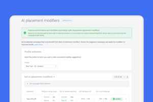 AI Placement Modifiers: Maximize performance efficiency for your Amazon Sponsored Products