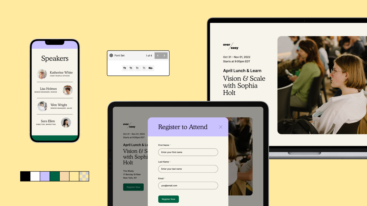 Build Events at Record Speed