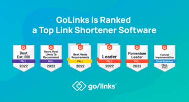 G2 Fall 2022: GoLinks Consistently Named a Top URL Shortener Software