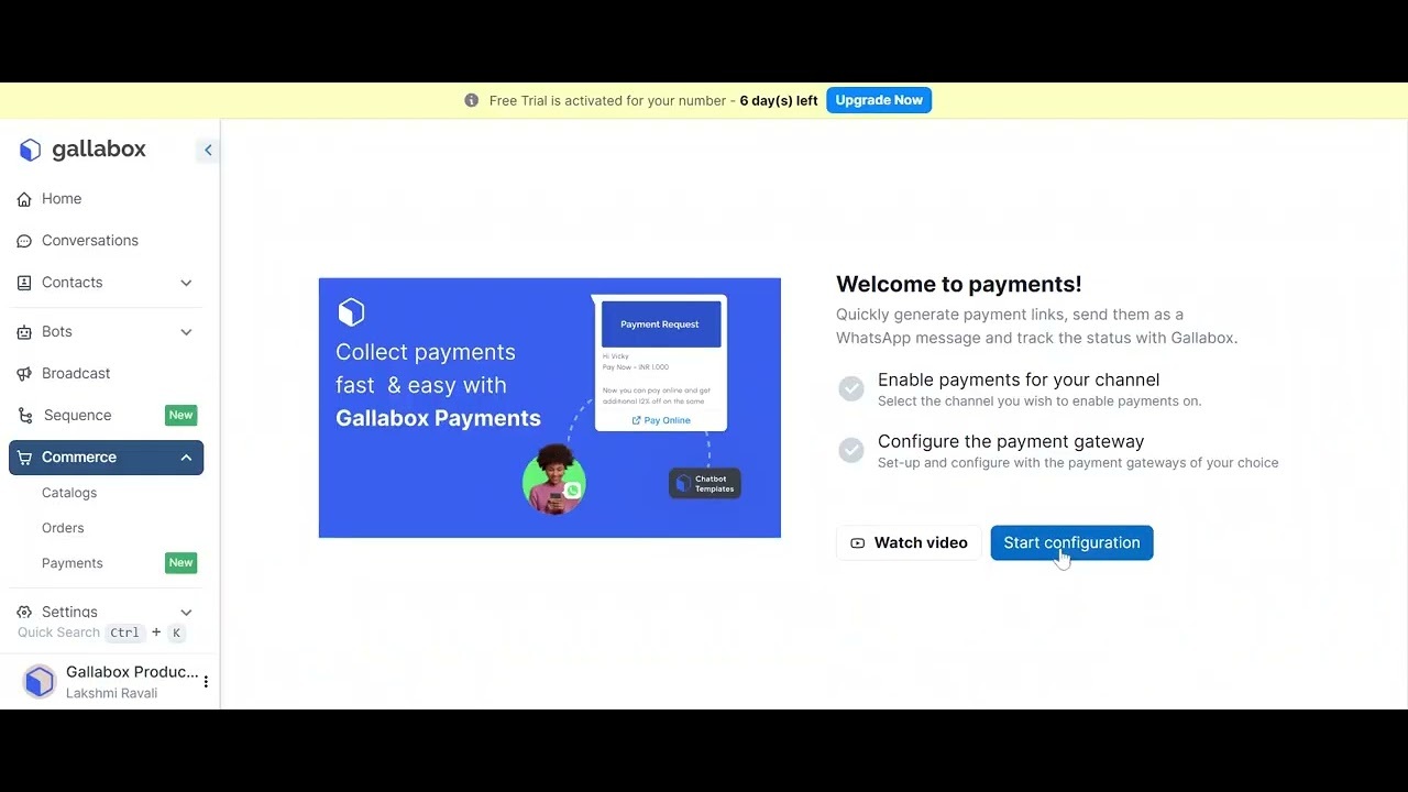 Payments (Part - 1) : Channel Setup
