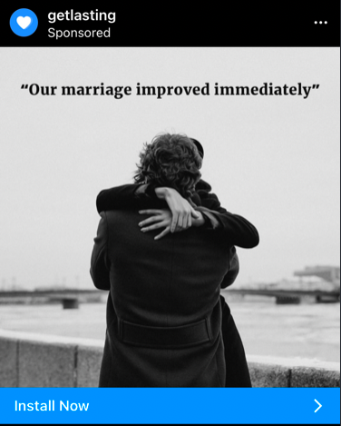 Powerful image & quote matchup that sparks curiosity - Swipe File