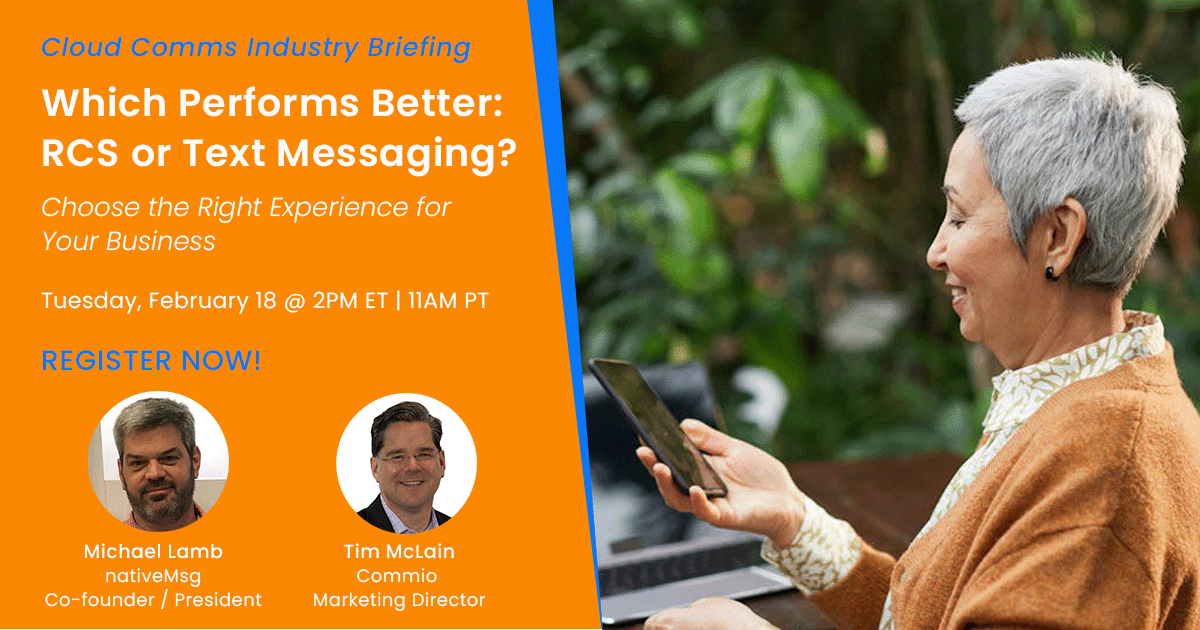 Webinar: Which Performs Better - RCS or Text Messaging?