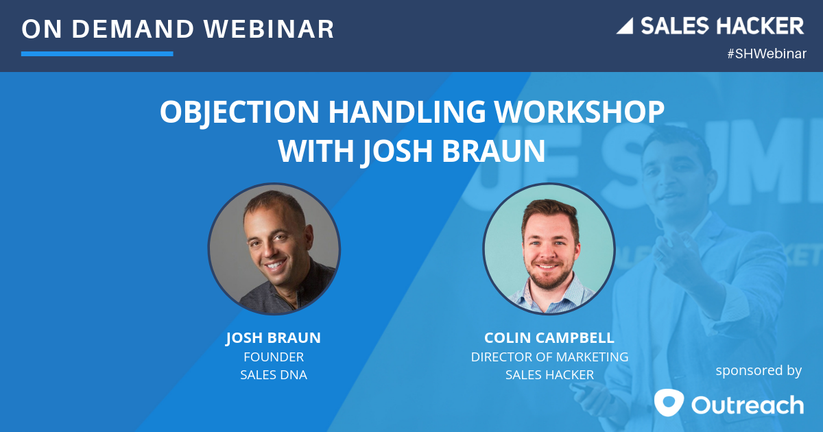 Objection Handling Workshop with Josh Braun