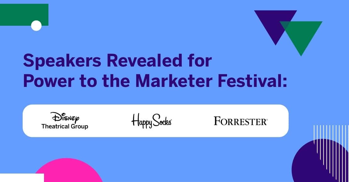Speakers Revealed - Power to the Marketer: Disney, Happy Socks & More