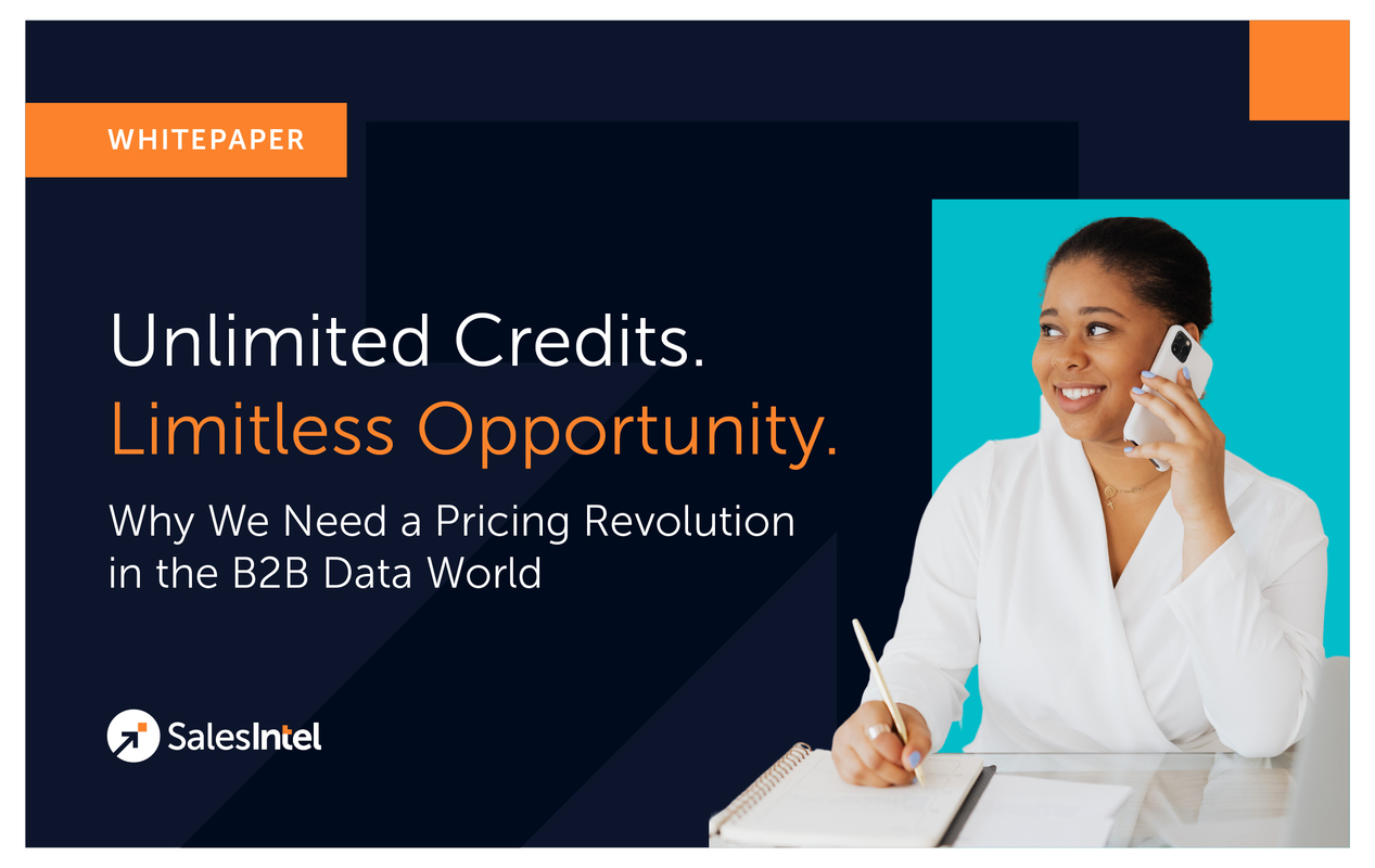 Unlimited Credits. Limitless Opportunity. Why We Need a Pricing Revolution in the B2B Data World